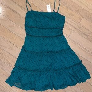 Winter/holiday green dress